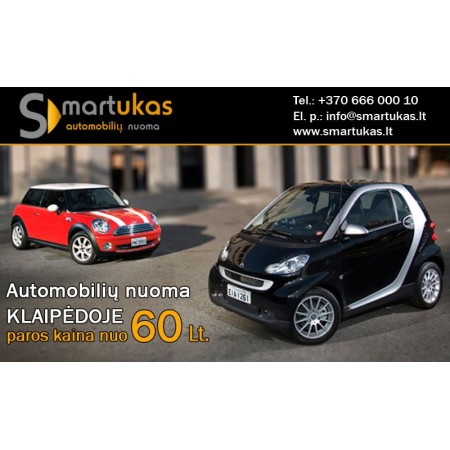 Smart Automobilių nuoma Klaipėdoje